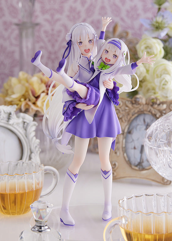 Re:ZERO -Starting Life in Another World- SEGA Figure Emilia & Childhood Emilia