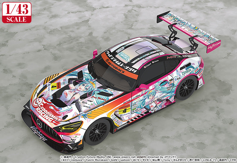 Hatsune Miku GT Project GOODSMILE RACING 1/43rd Scale Good Smile Hatsune Miku AMG 2021 SUPER GT 100th Race Commemorative Ver.