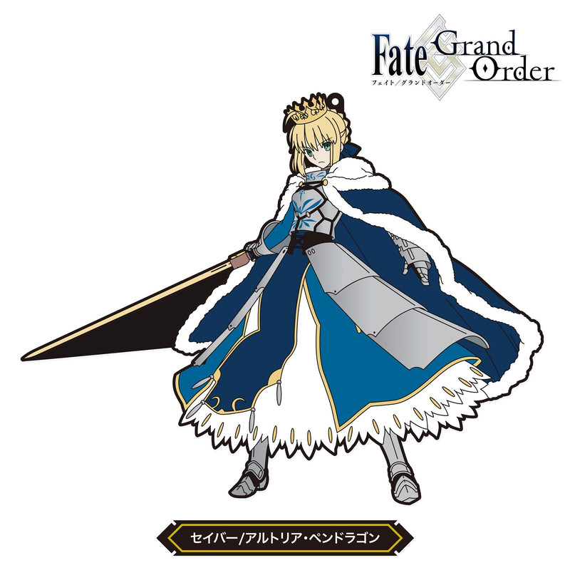 Fate/Grand Order FREEing Fate/Grand Order Rubber strap  Saber/Altria Pendragon
