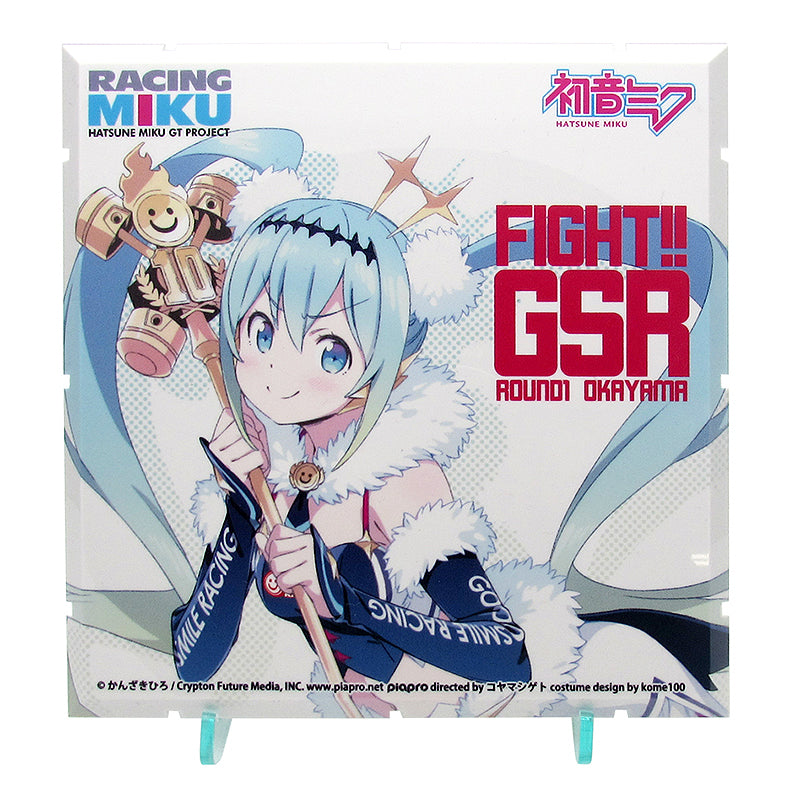 Dioramansion 150 PLM Dioramansion 150: Racing Miku Pit 2018 Optional Panel (Rd. 1 Okayama)