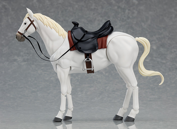 490b Max Factory figma Horse ver. 2 (White) (re-run)