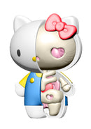 PUZZLE MASCOT KAITAI FANTASY  MEGAHOUSE Hello Kitty & My Melody Assortment  (1 blind)