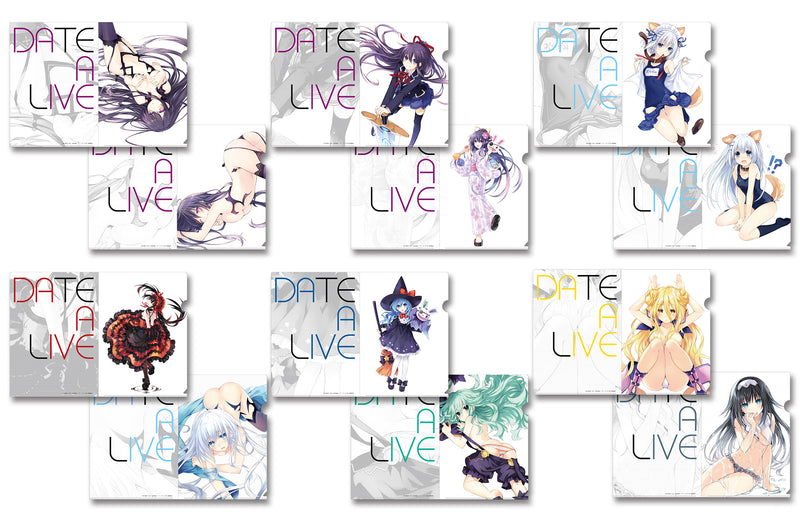 Date a Live HOBBY STOCK  Date a Live Clear Document Folder Set: Type 19～24