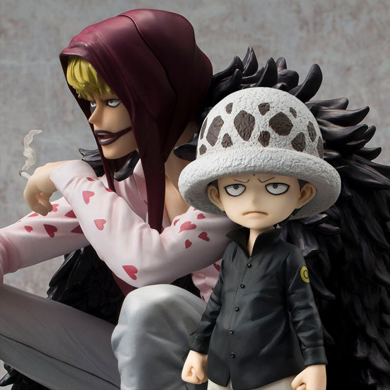 ONE PIECE P.O.P. MEGAHOUSE LIMITED EDITION Corazon & Law（Repeat）