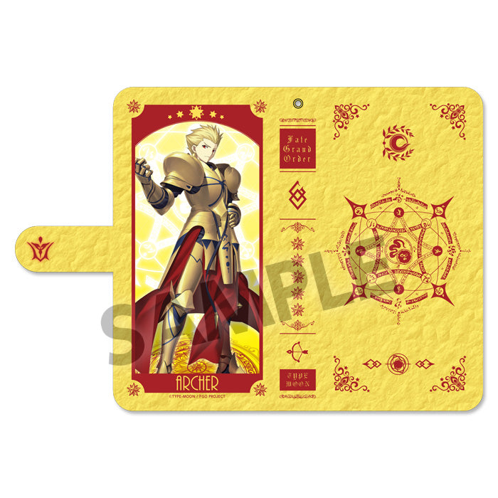 Fate/Grand Order HOBBY STOCK Cell Phone Wallet Case Archer/Gilgamesh