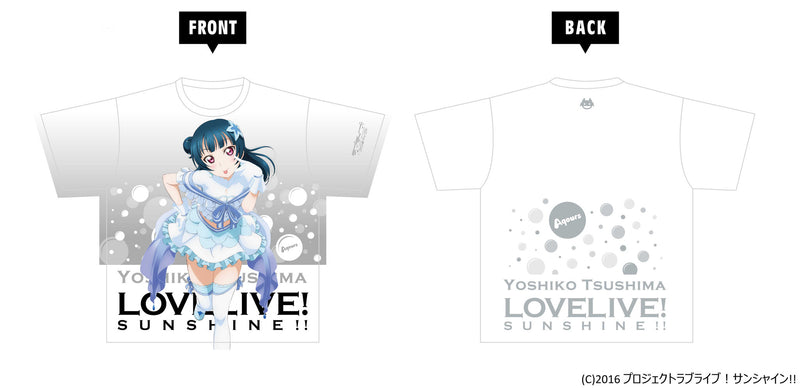 Love Live! Sunshine!! KADOKAWA Full Graphic T-shirt TSUSHIMA YOSHIKO