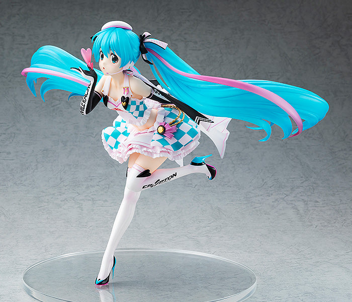 Hatsune Miku GT Project SHINE Racing Miku 2019 Ver. Side Key Visual