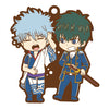 GINTAMA MEGAHOUSE RUBBER MASCOT BUDYCOLLE GINTAMA HE & I (Set of 6 Characters)