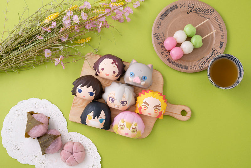 DEMON SLAYER MEGAHOUSE FLUFFY SQUEEZE BREAD Wave 2 (Set of 8 Characters)