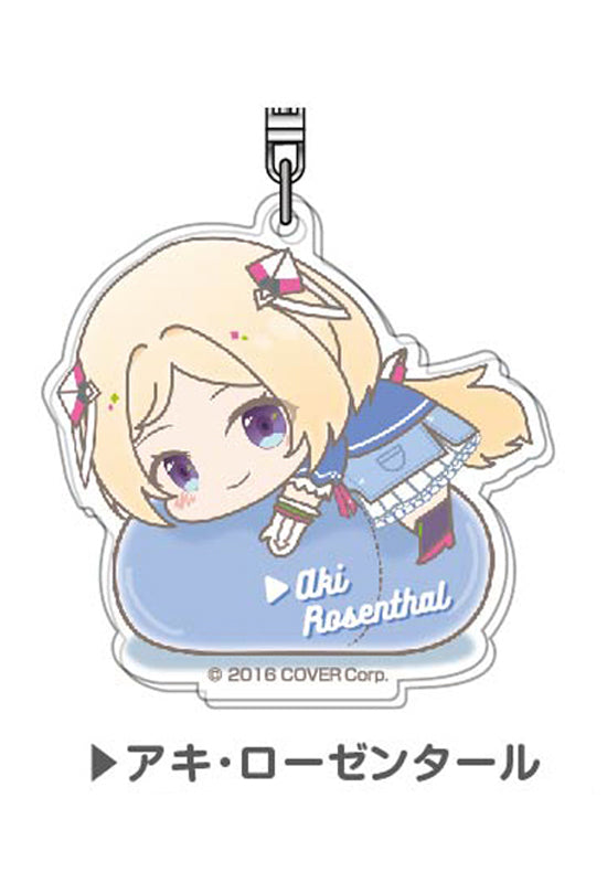 Hololive Bandai Acrylic Key Chain Hug Meets Vol.2 02 Aki Rosenthal AK