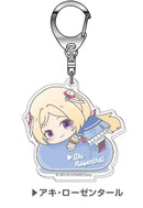 Hololive Bandai Acrylic Key Chain Hug Meets Vol.2 02 Aki Rosenthal AK
