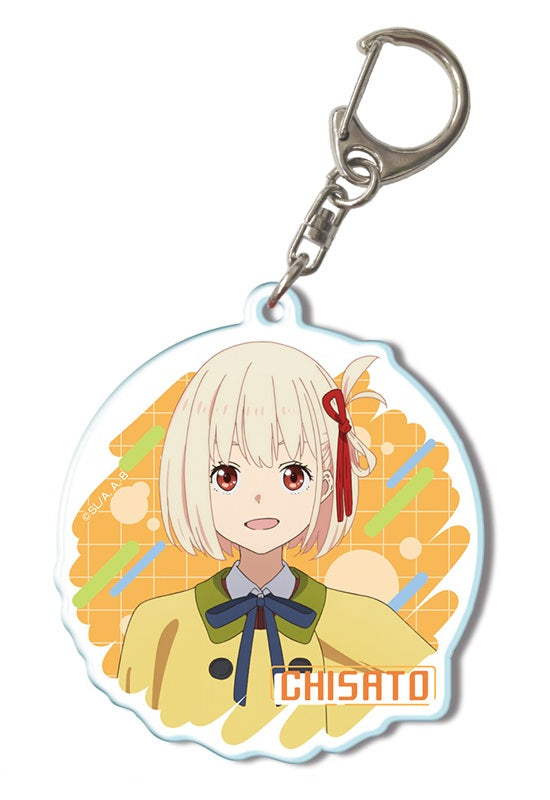 Lycoris Recoil Licence Agent Acrylic Key Chain Ver.3 Design 02 Nishikigi Chisato B