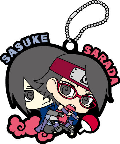 RUBBER MASCOT NARUTO SASUKE SPECIAL! (Set of 6 Characters)