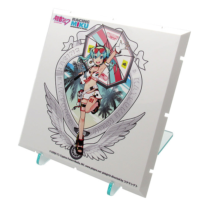 Dioramansion 150 PLM Racing Miku Pit 2020 Optional Panel Tropical Ver.