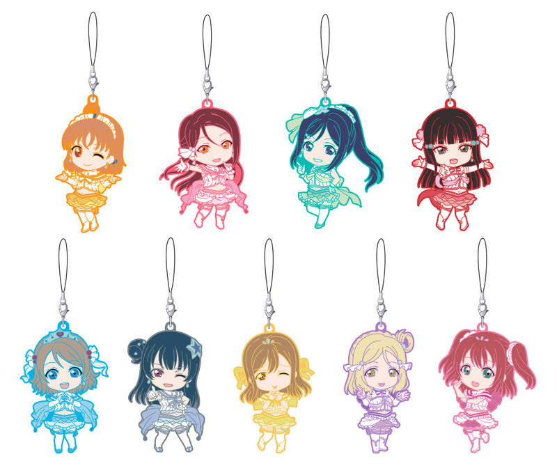 Love Live! Sunshine!! GOOD SMILE COMPANY Nendoroid Plus Trading Rubber Straps Koi ni Naritai AQUARIUM Ver. (1 Random Blind Box)