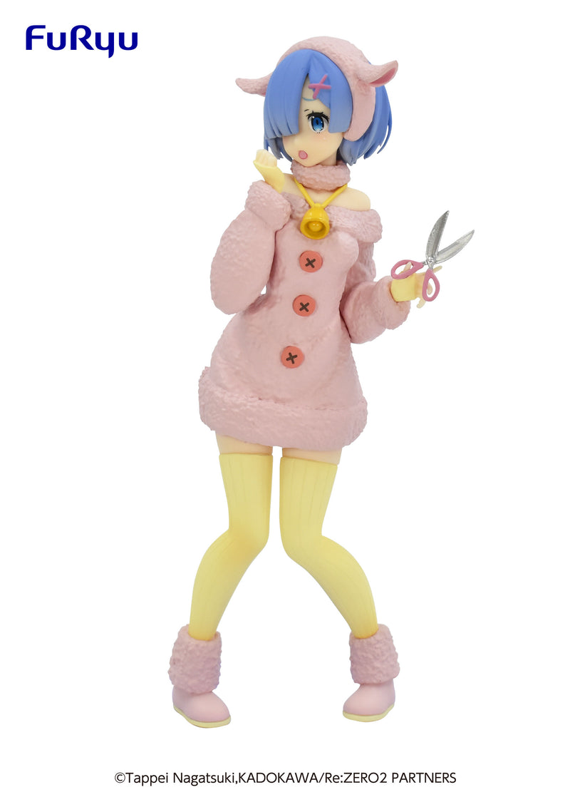 Re:Zero Starting Life in Another World FURYU Corporation SSS FIGURE Rem ・The Wolf and the Seven Kids・Pastel Color ver.