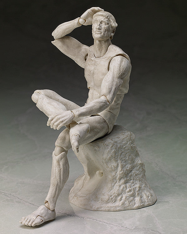 SP-056b The Table Museum figma The Thinker: Plaster ver. (re-run)