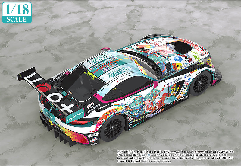 Hatsune Miku GT Project GOODSMILE RACING 1/18th Scale Good Smile Hatsune Miku AMG 2016 SUPER GT Ver.