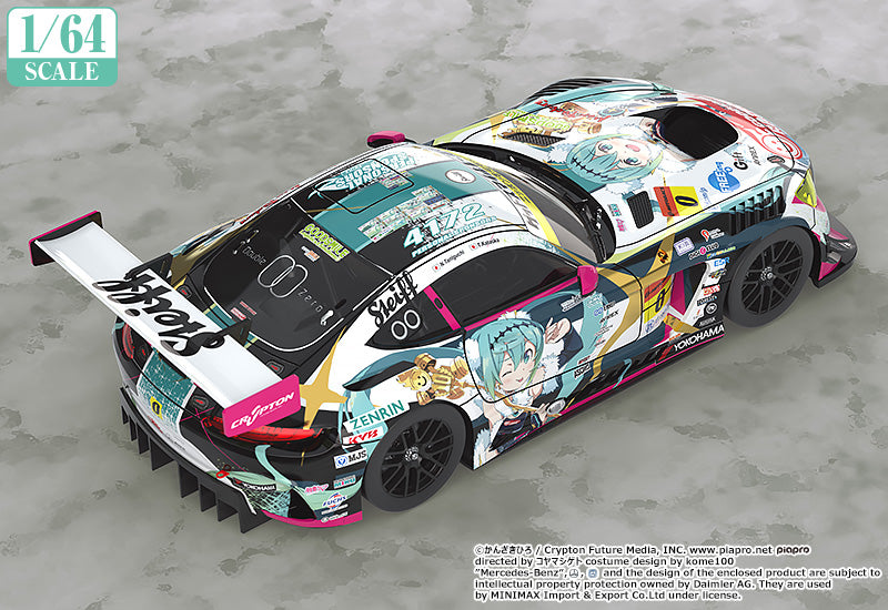 Hatsune Miku GT Project GOODSMILE RACING 1/64 Scale Good Smile Hatsune Miku AMG 2018 SUPER GT Ver.