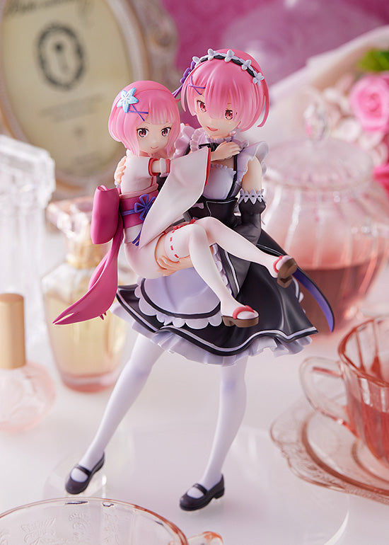 Re:ZERO -Starting Life in Another World- SEGA Figure Ram & Childhood Ram