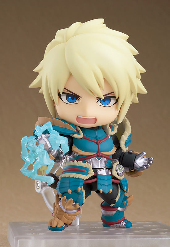 1421‐DX MONSTER HUNTER WORLD: ICEBORNE CAPCOM Nendoroid Hunter: Male Zinogre Alpha Armor Ver. DX