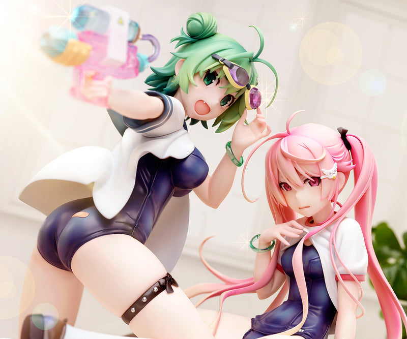Poyoyon Rock Original Character native Midori & Pink Sukumizu