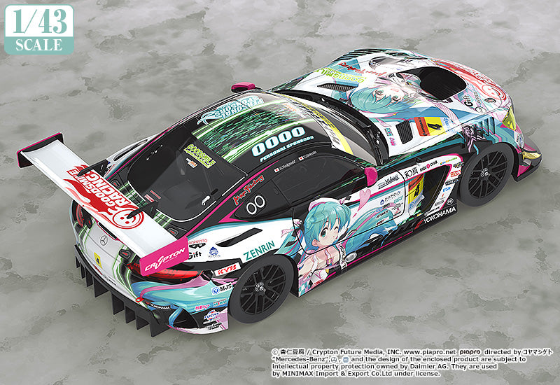 Hatsune Miku GT Project Good Smile Racing 1/43rd Scale Good Smile Hatsune Miku AMG: 2019 Ver.