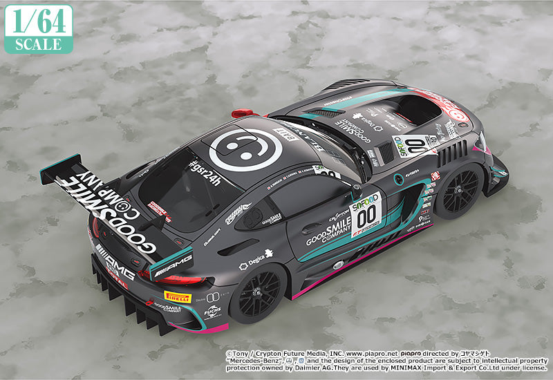 Hatsune Miku GT Project GOODSMILE RACING 1/64 Scale Good Smile Hatsune Miku AMG 2017 SPA24H Finals Ver.
