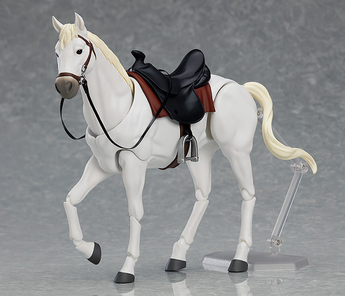 490b Max Factory figma Horse ver. 2 (White) (re-run)