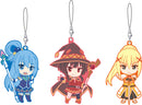 KONO SUBARASHII SEKAI NI SYUKUFUKU WO! 2 GOOD SMILE COMPANY Nendoroid Plus KONO SUBARASHII SEKAI NI SYUKUFUKU WO! 2 Rubber Strap Set: Aqua, Megumin & Darkness