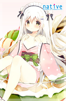 Original Character by Shiratama Native Shiratama Komame from a Shiratama Parfait Tapestry