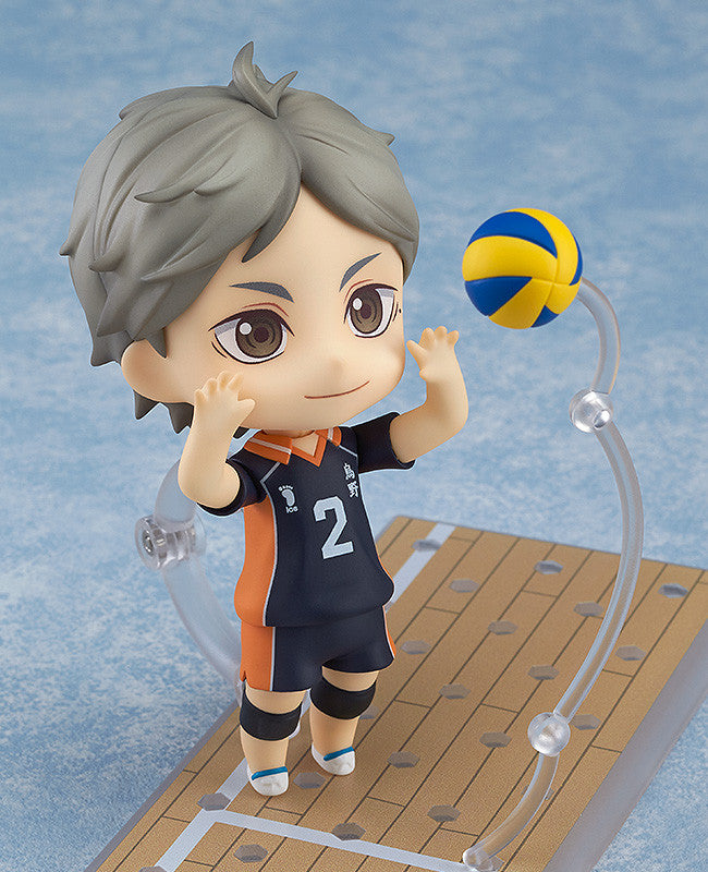 665 Haikyu!! Karasuno High VS Shiratorizawa Academy Nendoroid Koushi Sugawara (Re-run)
