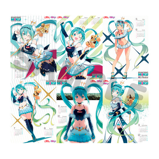 Hatsune Miku GT Project Good Smile Racing 2019 Calendar Racing Miku 2018