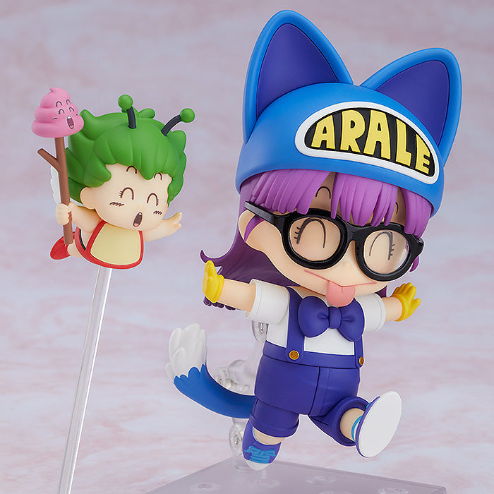 1009 Dr.SLUMP ARALE CHAN Nendoroid Arale Norimaki: Cat Ears Ver. & Gatchan
