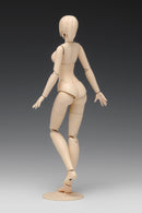 Movable Body WAVE Female Type [Ver. C] Plastic Model SR-024 1/12 Scale