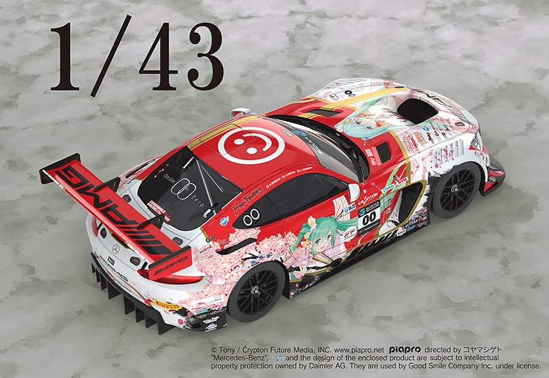 Hatsune Miku GT Project Good Smile Racing 1/43rd Scale Mercedes-AMG Team GOOD SMILE 2018 SUZUKA 10H Ver.