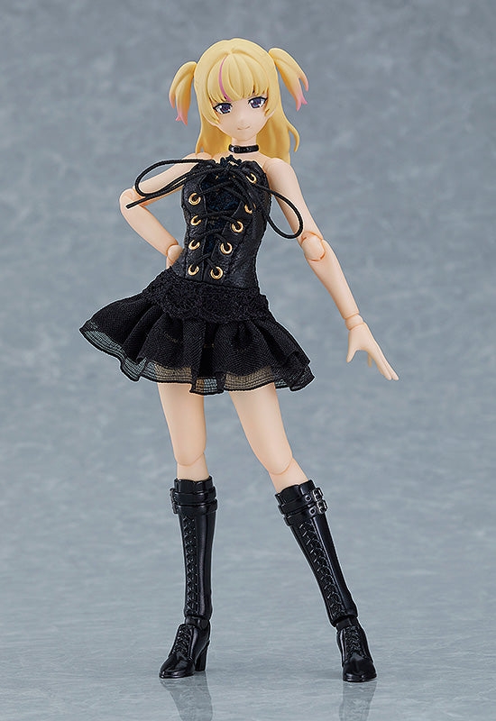 figma Styles figma Styles Black Corset Dress