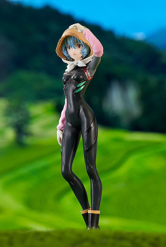 Rebuild of Evangelion POP UP PARADE Rei Ayanami [Tentative Name]: Farming Ver.