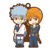 GINTAMA MEGAHOUSE RUBBER MASCOT BUDYCOLLE GINTAMA HE & I (Set of 6 Characters)
