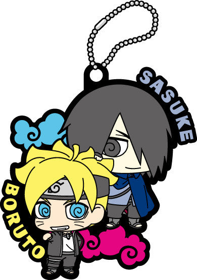 RUBBER MASCOT NARUTO SASUKE SPECIAL! (Set of 6 Characters)