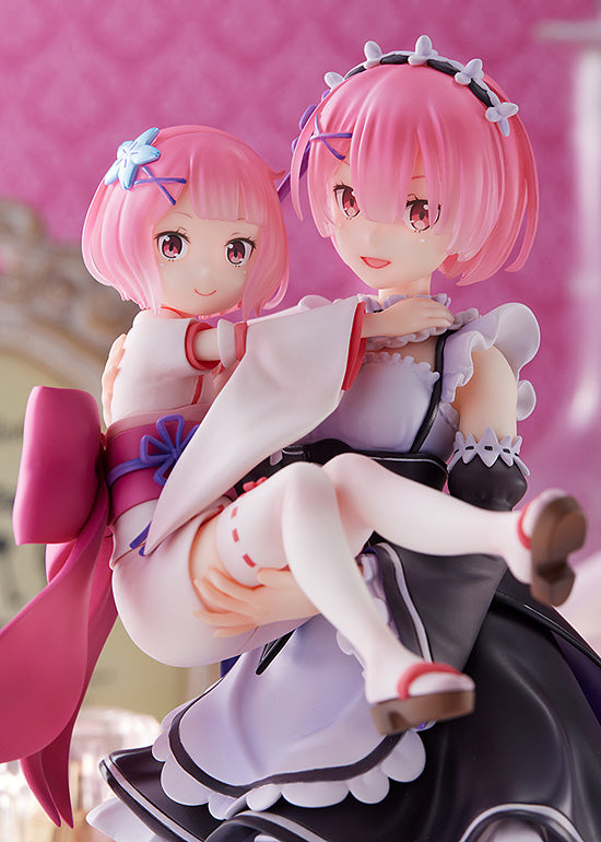 Re:ZERO -Starting Life in Another World- SEGA Figure Ram & Childhood Ram