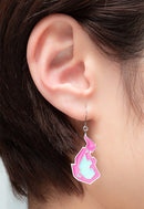 PROMARE ORANGE ROUGE Burnish Flare Earrings