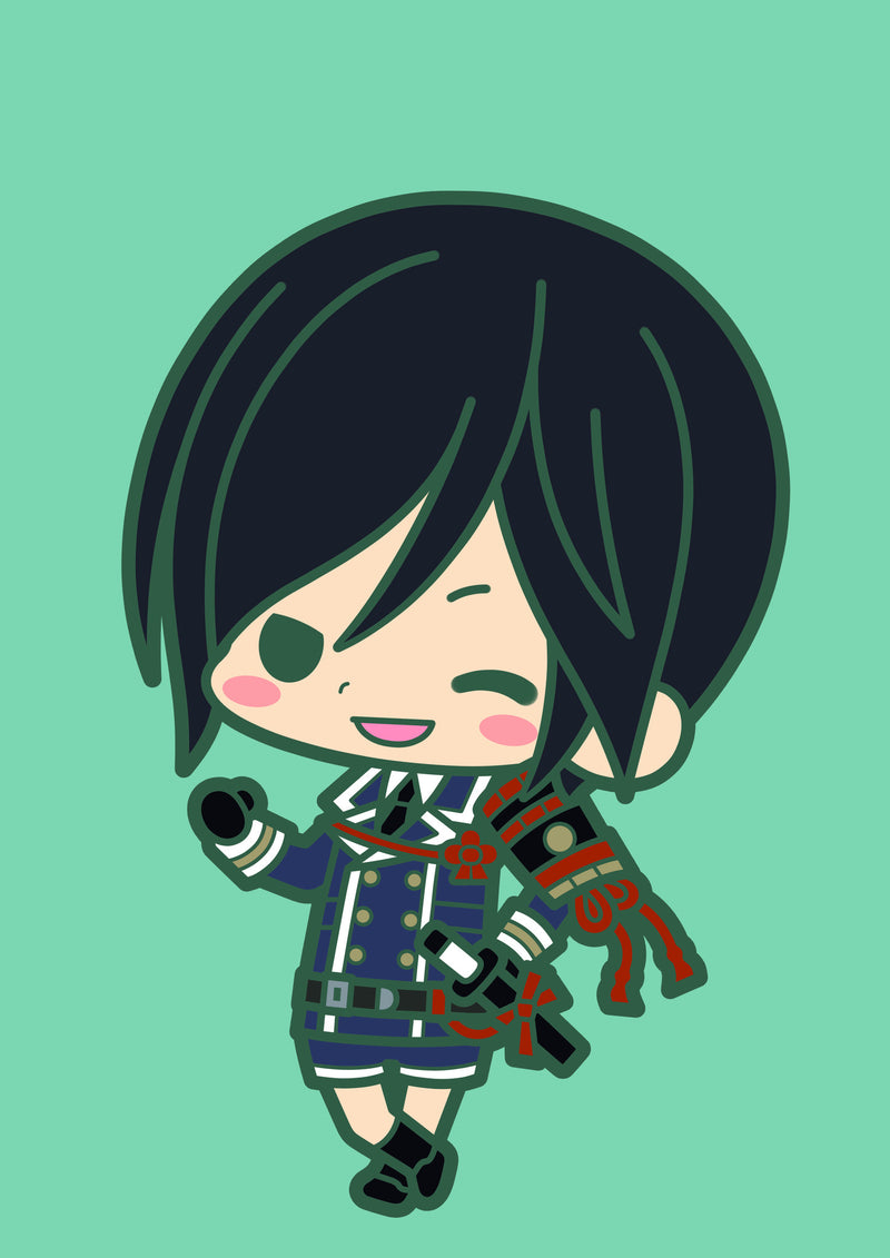 TOUKEN RANBU-ONLINE- KOTOBUKIYA AWATAGUCHI vol.2 RUBBER CHARM (Random Box of 8 Characters)