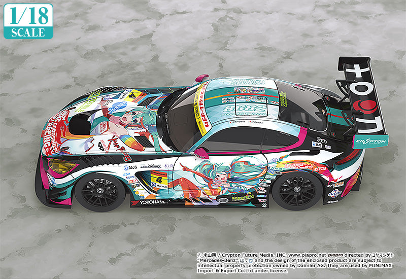 Hatsune Miku GT Project GOODSMILE RACING 1/18th Scale Good Smile Hatsune Miku AMG 2016 SUPER GT Ver.
