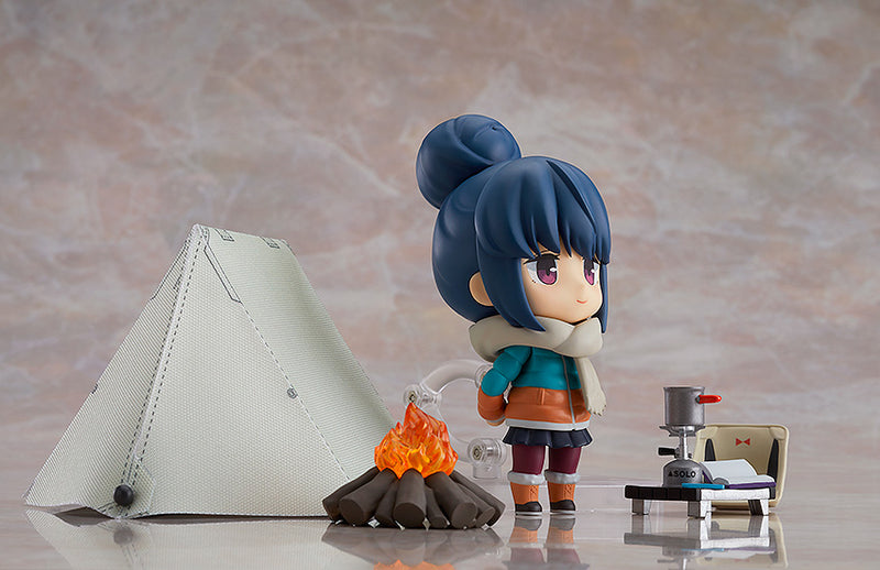 0981-DX Yuru Camp Laid-Back Camp Nendoroid Rin Shima DX Ver. (re-run)