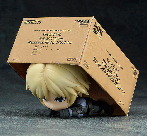 538 METAL GEAR SOLID 2: SONS OF LIBERTY Nendoroid Raiden: MGS2 Ver.