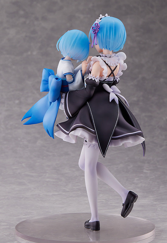 Re:ZERO -Starting Life in Another World- SEGA Figure Rem & Childhood Rem