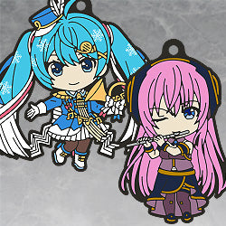 Character Vocaloid Series01 Hatsune Miku Good Smile Company [Trading] Hatsune Miku Nendoroid Plus Rubber Keychain Band Together Vol.2 (Set of 6 Characters)