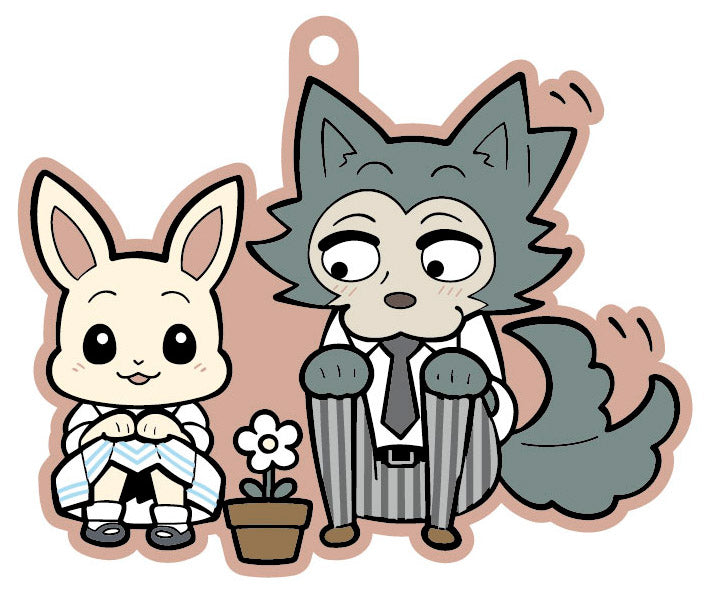 BEASTARS MEGAHOUSE RUBBER MASCOT BUDDYCOLLE (Set of 6 Characters)