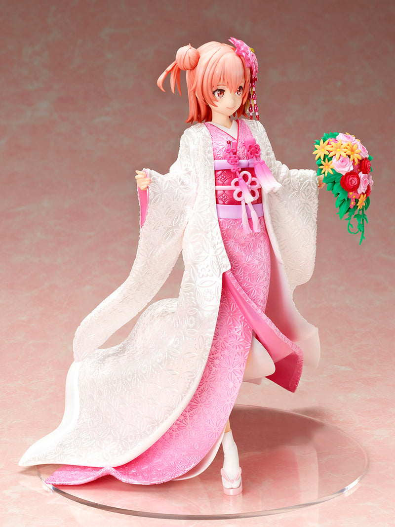 My Teen Romantic Comedy SNAFU FURYU Corporation Climax Yui Yuigahama - Shiromuku - 1/7 Scale Figure